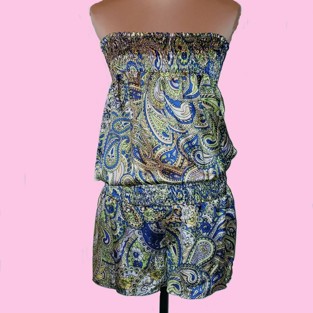 Classique Strapless Romper - Picture 2 of 5